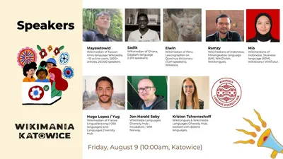 Supporting minority languages and Wikimedia community (Round table) featured image